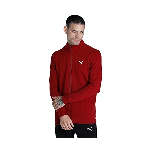 Puma Men Cotton Blend Standard Length Jacket