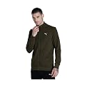 Puma Men Cotton Blend Standard Length Jacket