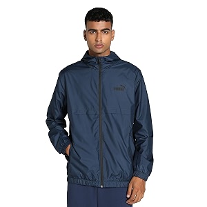 puma mens polyester standard length jacket