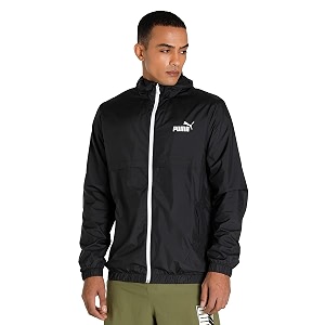 puma mens polyester standard length jacket