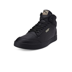 Puma Mens Shuffle Court Zest Mid Sneaker