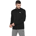 Puma Mens Zip Through Neck Solid Sports
