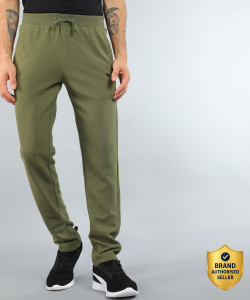 PUMA Ottoman Sweatpants Striped Men Green Track