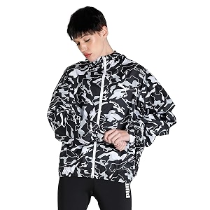 Puma Polyester Womens Car Standard Length Coat