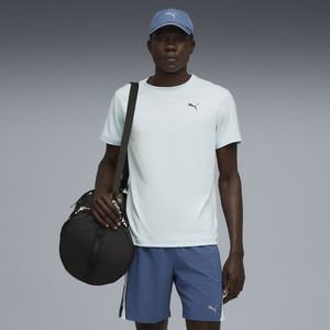 PUMA Printed Men Crew Neck Blue T-Shirt