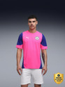 PUMA Printed Men Crew Neck Pink T-Shirt