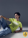 PUMA Printed Men Crew Neck Yellow T-Shirt