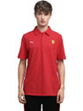 PUMA Printed Men Polo Neck Red T-Shirt