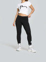 PUMA Printed Women Black Tights