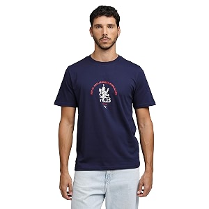 Puma RCB 2026 Mens Logo Print Tee