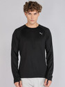 PUMA Solid Men Crew Neck Black T-Shirt