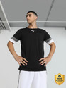 PUMA Solid Men Crew Neck Black T-Shirt