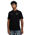PUMA Solid Men Crew Neck Black T-Shirt