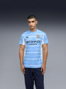 PUMA Solid Men Crew Neck Blue T-Shirt