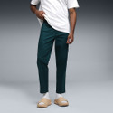 PUMA Solid Men Green Track Pants