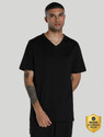 PUMA Solid Men V Neck Black T-Shirt