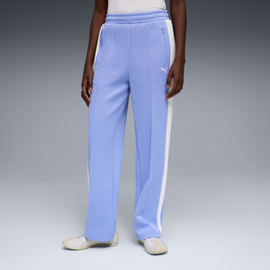 PUMA Solid Striped Women Purple Track Pants