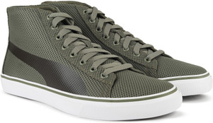 PUMA Troop Mid Knit Sneakers For Men