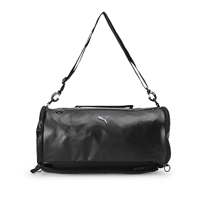 puma unisex-adult convertible gym bag black 9201901  multifunction sports bag detachable strap amp backpack conversion for everyday use with excellent quality