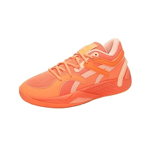 puma unisex-adult trc blaze court neon citrus-fizzy melon basketball shoe - 7uk 37658202
