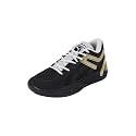PUMA Unisex-Adult TRC Blaze Court Black-Sedate Gray-White-Metallic Gold Basketball Shoe - 5 UK (37658232)