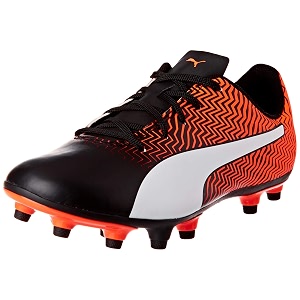 puma unisex-child rapido ii fg jr football shoe