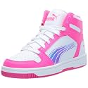 PUMA Unisex-Child Rebound Layup Mid Shoes