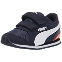 PUMA Unisex-Child ST Runner Hook and Loop Sneaker