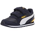 PUMA Unisex-Child ST Runner Hook and Loop Sneaker
