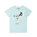 Puma Unisex-Kid Printed Regular Fit T Shirt