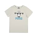 Puma Unisex-Kid Printed Regular Fit T Shirt