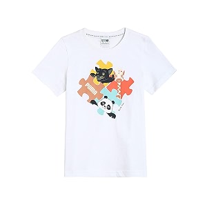 Puma Unisex-Kid Regular Fit T-Shirt