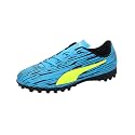 Puma Unisex-Child Rapido III TT Jr Ocean Dive-Yellow Alert Black Football Shoe- 4 UK (10657905)