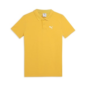 Puma Unisex-Kids Cotton Solid Regular Fit Polos
