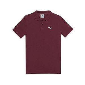 Puma Unisex-Kids Cotton Solid Regular Fit Polos