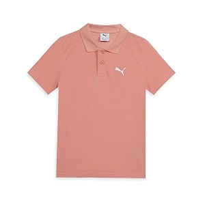 Puma Unisex-Kids Cotton Solid Regular Fit Polos