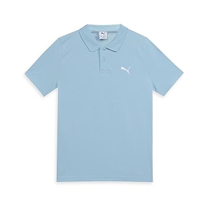 Puma Unisex-Kids Cotton Solid Regular Fit Polos