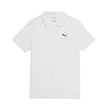 Puma Unisex-Kids Cotton Solid Regular Fit Polos