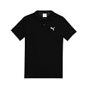 Puma Unisex-Kids Cotton Solid Regular Fit Polos