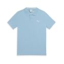 Puma Unisex-Kids Cotton Solid Regular Fit Polos