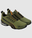 PUMA Voltaic Evo Running Shoes For Men (Green, 9)