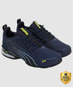 PUMA Voltaic Evo Running Shoes For Men (Blue, 10)
