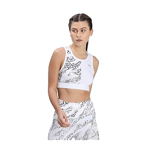 PUMA Womens Printed Regular Fit T-Shirt