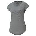 PUMA Women39s Performance Cat Tee Medium Gray