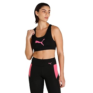 puma women39s polyester wired classic sports bra