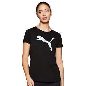 Puma Womens Cotton Regular Fit T-Shirt