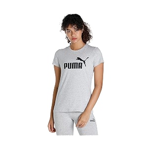 Puma Womens Letter Print Regular Fit T