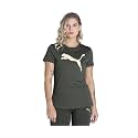 Puma Women39s Letter Print Regular Fit T-Shirt