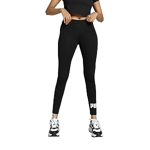 PUMA Womens Mid Rise Fitted Leggings