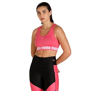 Puma Womens Polyester Sports Sports Bra